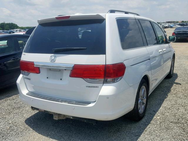 5FNRL38958B016677 - 2008 HONDA ODYSSEY TO WHITE photo 4