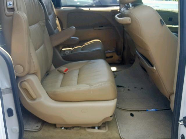 5FNRL38958B016677 - 2008 HONDA ODYSSEY TO WHITE photo 6