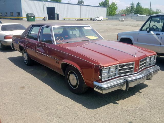 3N69R8C140075 - 1978 OLDSMOBILE DELTA 88 R RED photo 1