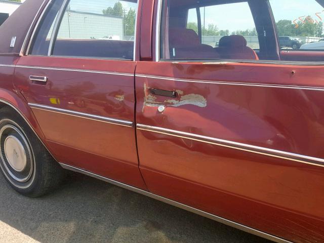 3N69R8C140075 - 1978 OLDSMOBILE DELTA 88 R RED photo 9