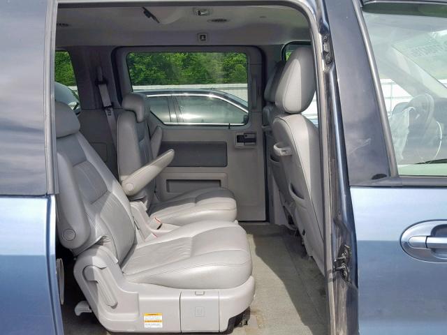 2FMZA52226BA41412 - 2006 FORD FREESTAR S BLUE photo 6