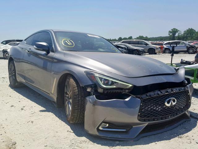 JN1EV7EK2HM362526 - 2017 INFINITI Q60 PREMIU GRAY photo 1