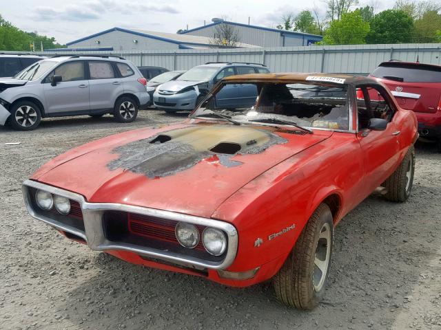 223378U177630 - 1968 PONTIAC SEDAN RED photo 2