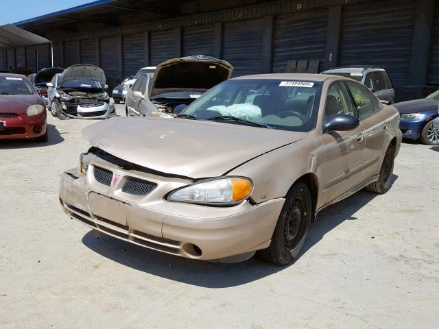 1G2NF52E14M606825 - 2004 PONTIAC GRAND AM S GOLD photo 2