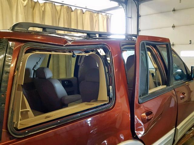 1FMPU18556LA65289 - 2006 FORD EXPEDITION BROWN photo 9
