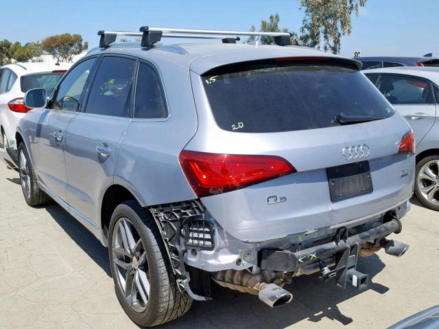 WA1CMAFP1FA070535 - 2015 AUDI Q5 TDI SILVER photo 3