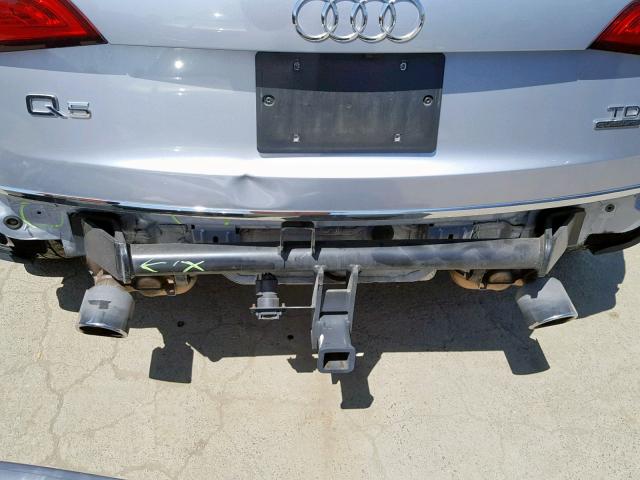 WA1CMAFP1FA070535 - 2015 AUDI Q5 TDI SILVER photo 9