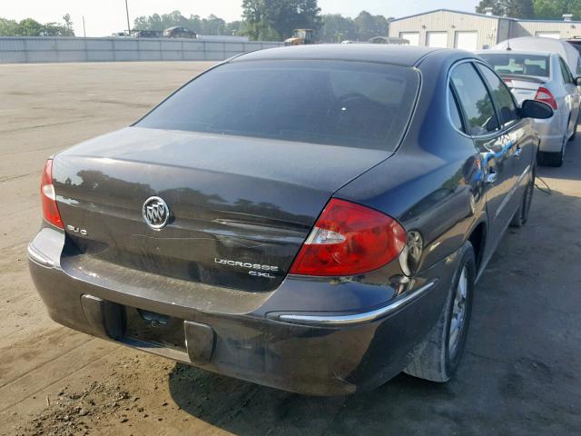 2G4WD582681224807 - 2008 BUICK LACROSSE C BROWN photo 4