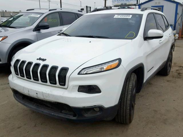 1C4PJMCX2JD541654 - 2018 JEEP CHEROKEE L WHITE photo 2