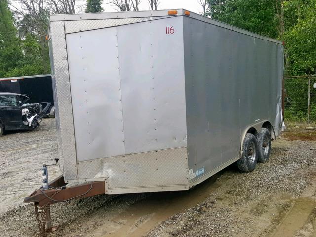 5RTBE1620DD034252 - 2013 LARK TRAILER GRAY photo 2