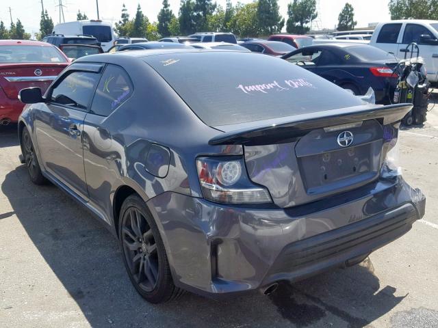 JTKJF5C70FJ006997 - 2015 TOYOTA SCION TC ნაცრისფერი ფოტო 3