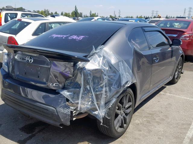 JTKJF5C70FJ006997 - 2015 TOYOTA SCION TC ნაცრისფერი ფოტო 4