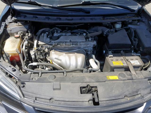 JTKJF5C70FJ006997 - 2015 TOYOTA SCION TC ნაცრისფერი ფოტო 7