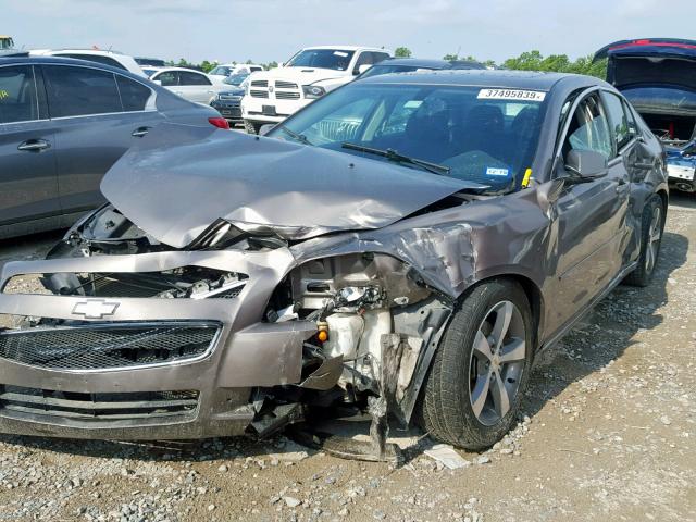 1G1ZC5E14BF295772 - 2011 CHEVROLET MALIBU 1LT 灰色 照片 2