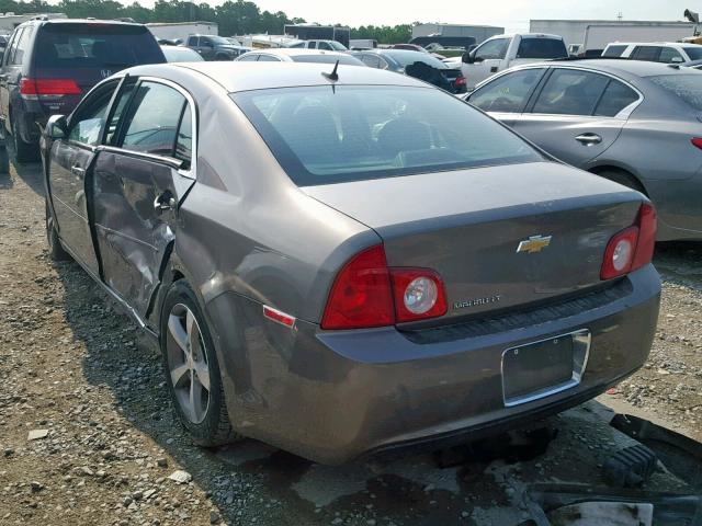 1G1ZC5E14BF295772 - 2011 CHEVROLET MALIBU 1LT 灰色 照片 3