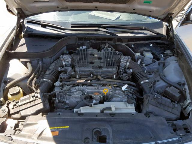 JN1CV6AP7BM304342 - 2011 INFINITI G37 BASE SILVER photo 7