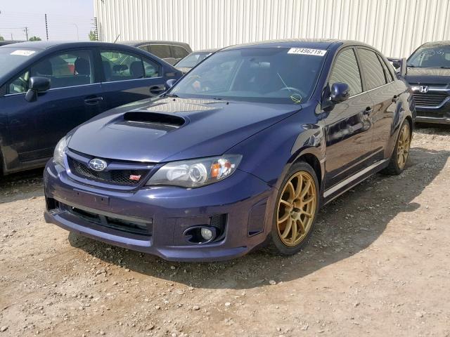 JF1GV8J61BL503318 - 2011 SUBARU IMPREZA WR BLUE photo 2