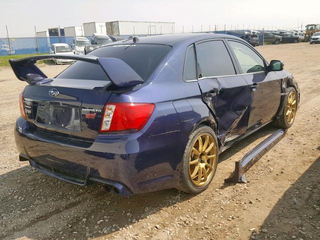 JF1GV8J61BL503318 - 2011 SUBARU IMPREZA WR BLUE photo 4