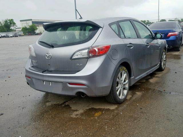 JM1BL1H56A1294487 - 2010 MAZDA 3 S GRAY photo 4