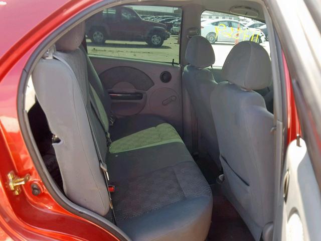 KL1TD52695B362413 - 2005 CHEVROLET AVEO BASE Bordo foto 6
