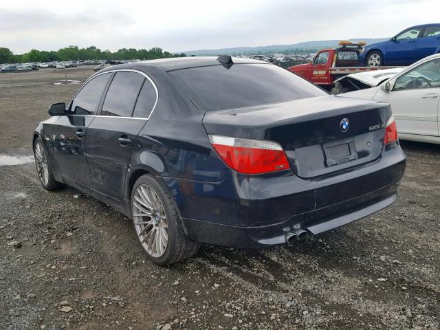 WBANF33587CS40853 - 2007 BMW 525 XI BLACK photo 3