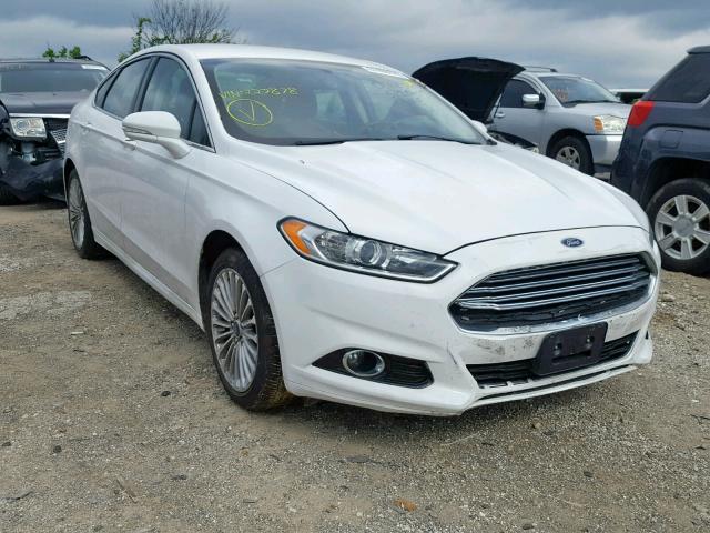 3FA6P0K97FR227878 - 2015 FORD FUSION TIT WHITE photo 1