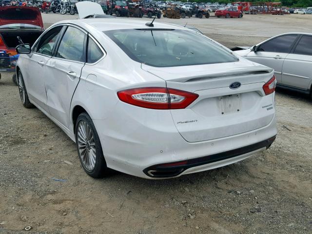 3FA6P0K97FR227878 - 2015 FORD FUSION TIT WHITE photo 3