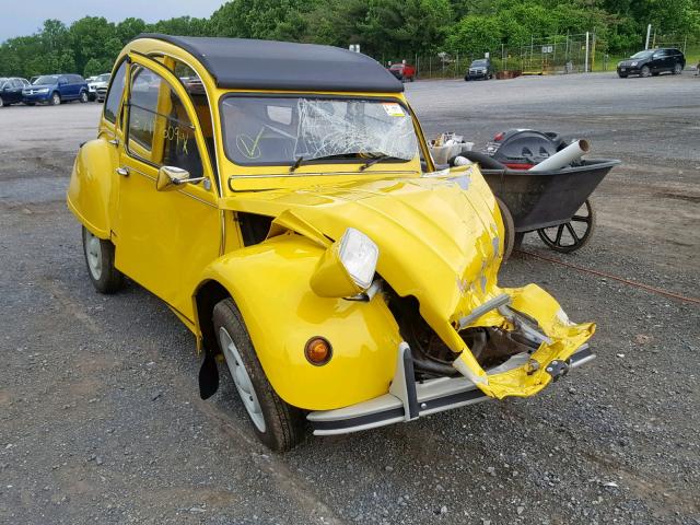 VF7AZKA00KA198898 - 1986 CITROEN CITROEN YELLOW photo 1