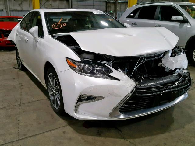 JTHBW1GG7H2150525 - 2017 LEXUS ES 300H WHITE photo 1