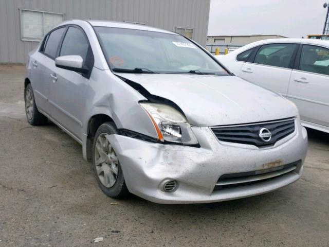 3N1AB6AP1CL708362 - 2012 NISSAN SENTRA 2.0 SILVER photo 1