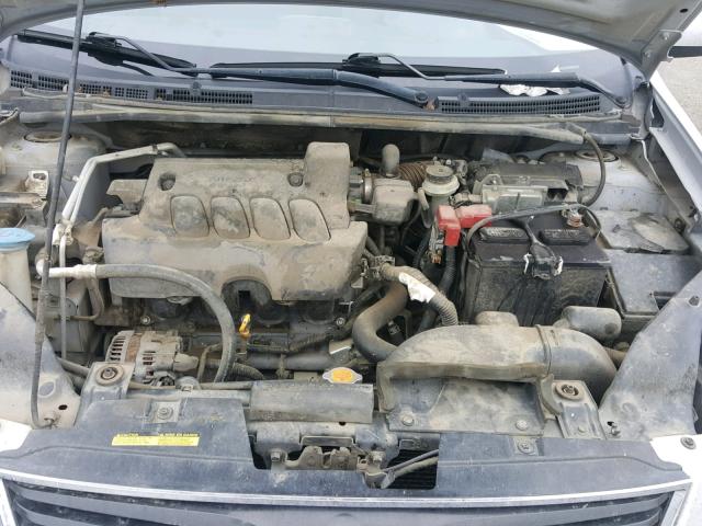 3N1AB6AP1CL708362 - 2012 NISSAN SENTRA 2.0 SILVER photo 7