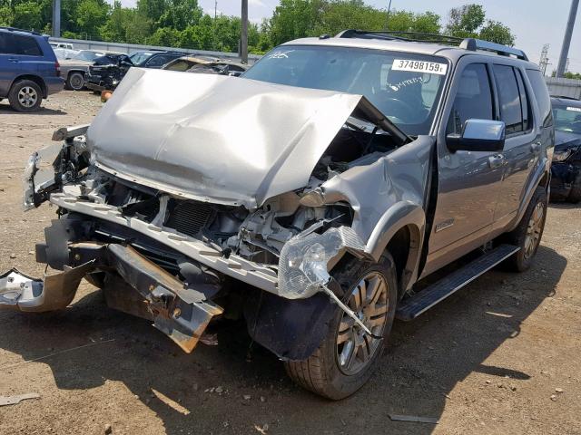 1FMEU75E88UA49941 - 2008 FORD EXPLORER L SILVER photo 2