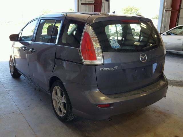 JM1CR2W34A0363158 - 2010 MAZDA 5 CHARCOAL photo 3