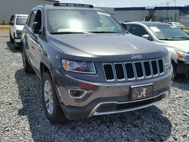 1C4RJFBG4EC584345 - 2014 JEEP GRAND CHER GRAY photo 1