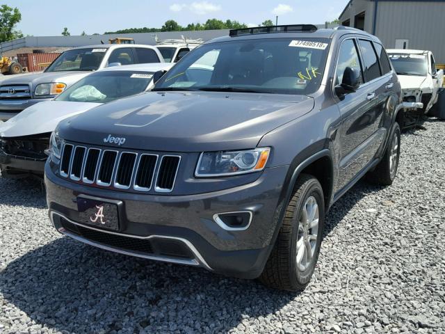 1C4RJFBG4EC584345 - 2014 JEEP GRAND CHER GRAY photo 2