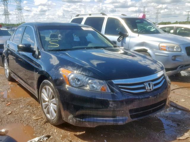 1HGCP2F85BA089970 - 2011 HONDA ACCORD EXL BLACK photo 1