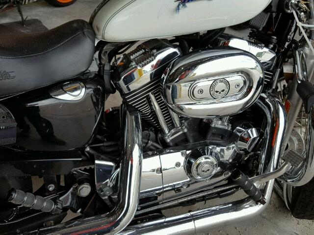 1HD1CGP146K466108 - 2006 HARLEY-DAVIDSON XL1200 C WHITE photo 7