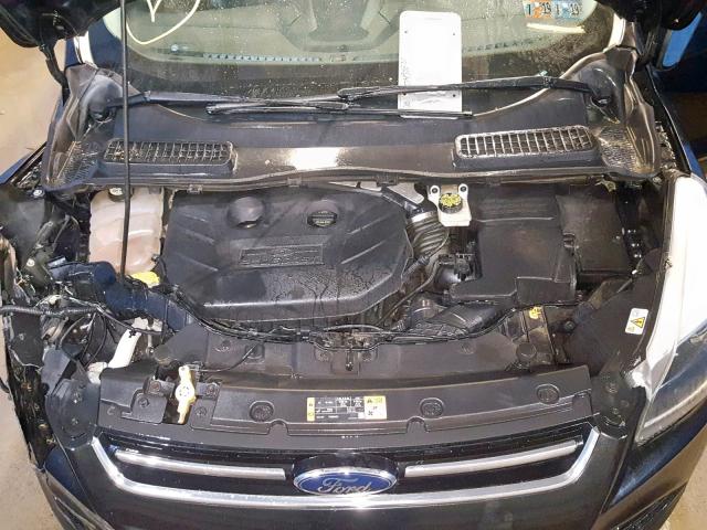 1FMCU9J97DUA16466 - 2013 FORD ESCAPE TIT BLACK photo 7