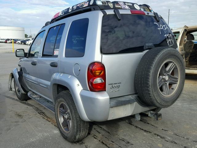 1J4GL38K93W659882 - 2003 JEEP LIBERTY RE SILVER photo 3