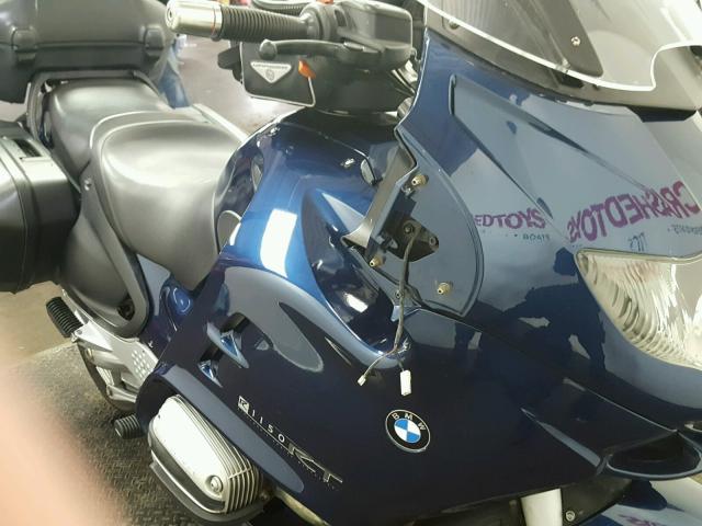 WB10499A63ZE90450 - 2003 BMW R1150 RT BLUE photo 13