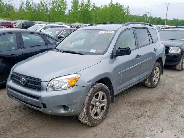 JTMZD33V875066586 - 2007 TOYOTA RAV4 GREEN photo 2