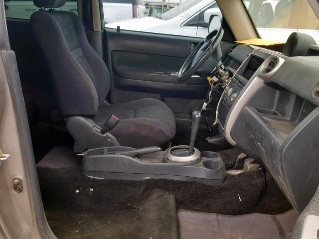 JTLKT324550215726 - 2005 TOYOTA SCION XB 银色 照片 5