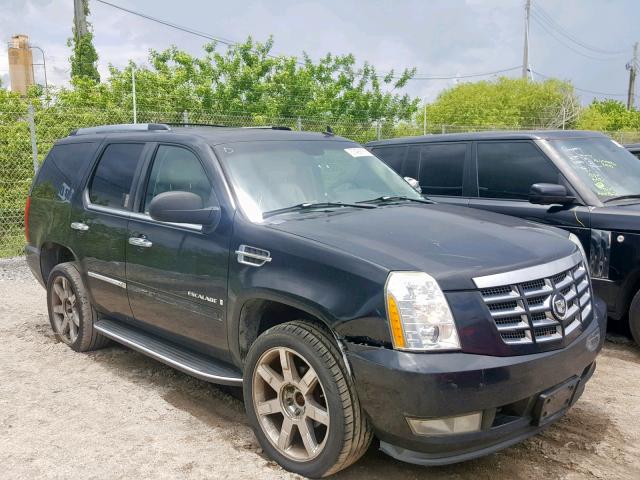 1GYFK63857R117758 - 2007 CADILLAC ESCALADE L BLACK photo 1