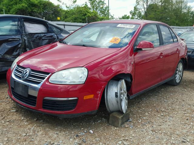 3VWRJ71K78M162551 - 2008 VOLKSWAGEN JETTA WOLF RED photo 2