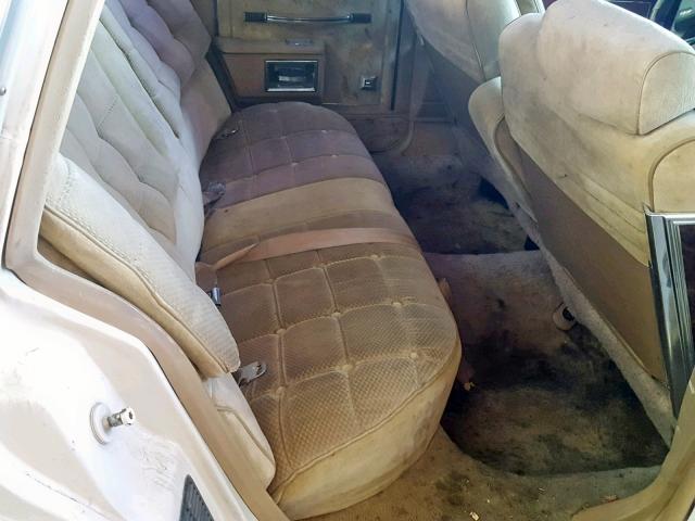 1G3BY69Y0F9131978 - 1985 OLDSMOBILE DELTA 88 R CREAM photo 6