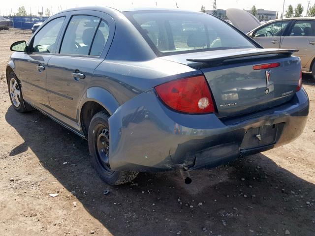 1G2AJ52F857597255 - 2005 PONTIAC PURSUIT GRAY photo 9