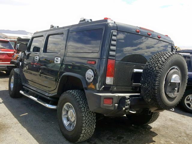 5GRGN23U95H130344 - 2005 HUMMER H2 BLACK photo 3