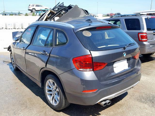 WBAVL1C50FVY24664 - 2015 BMW X1 XDRIVE2 GRAY photo 3