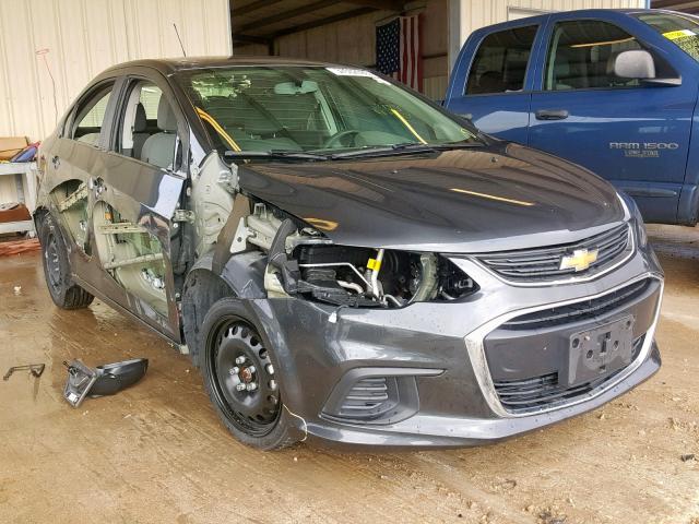 1G1JB5SH8J4100218 - 2018 CHEVROLET SONIC LS 灰色 照片 1
