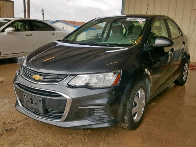 1G1JB5SH8J4100218 - 2018 CHEVROLET SONIC LS 灰色 照片 2